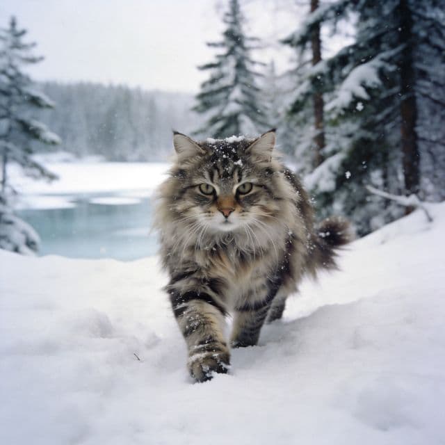 The Siberian Forest Cat: Russia's National Long-Haired Treasure