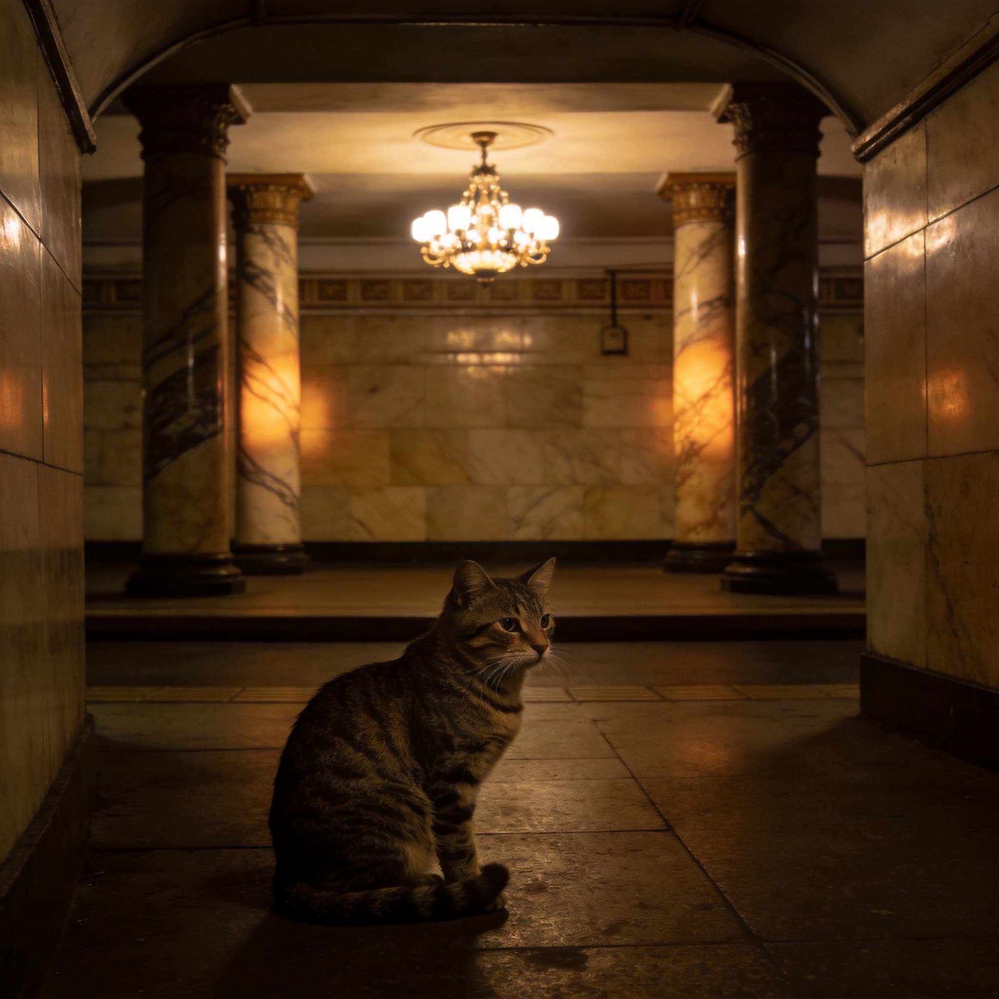 The Cats of the Moscow Metro: Commuters of an Underground Palace